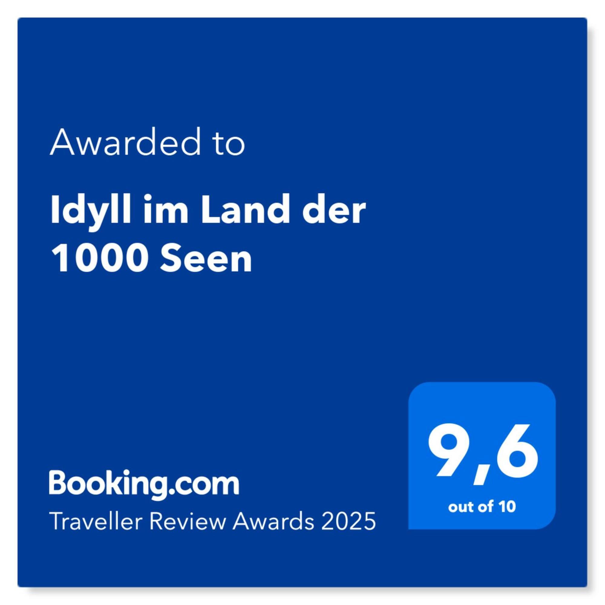 Idyll Im Land Der 1000 Seen Liessow  Ngoại thất bức ảnh